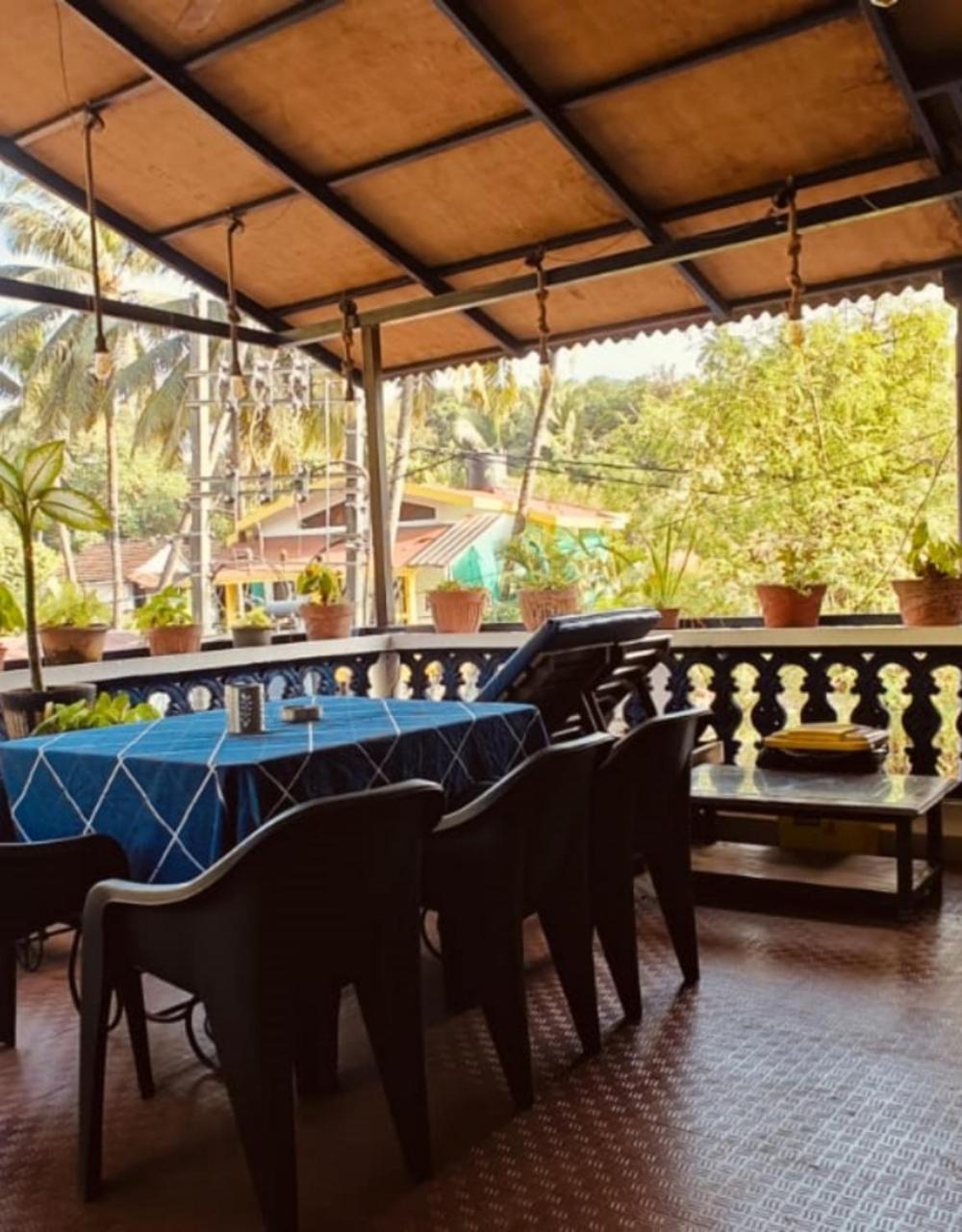 Curlies Blue House Vila Anjuna Exterior foto